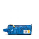 LEGO Gear 5010433 Settlement Pencil Case Little Herschel™ – Abstrakte Steine in Blau