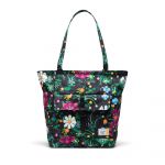 LEGO Gear 5011188 Herschel Retreat™ Tote – Blumenmuster in Schwarz