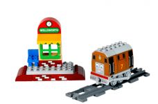LEGO Duplo 5555 Toby auf dem Bahnhof von Wellsworth