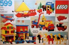 LEGO Basic 599 Basic Building Set, 5+