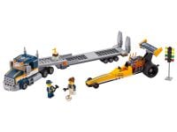 LEGO City 60151 Dragster-Transporter