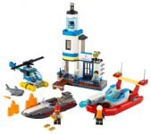 LEGO City 60308 Polizei und Feuerwehr im Küsteneinsatz