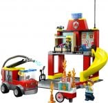 LEGO City 60375 Feuerwehrstation und Löschauto