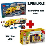 LEGO City 60440-BUNDLE Sattelzug + LEGO® Store 40528