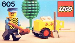 LEGO Samsonite 605 Wheel Toy