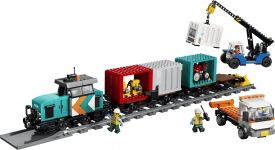 LEGO City 60509 Hafengüterzug mit Kran und LKW
