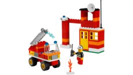 LEGO Bricks and More 6191 LEGO® Bausteine „Feuerwehr“