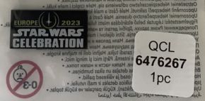 LEGO Star Wars 6476267 Star Wars Celebration Europe 2023 Promotional Tile