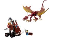 LEGO Vikings 7017 Wikinger-Katapult und Drache