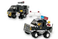 LEGO World City 7032 Agenten-Jeep & Panzerwagen
