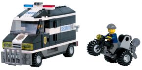 LEGO World City 7033 Geldtransporter & Trike