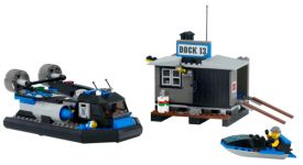 LEGO World City 7045 Luftkissenboot mit Dock
