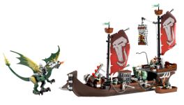LEGO Castle 7048 Troll-Schiff