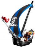 LEGO 4 Juniors 7072 Blaues Piratenboot