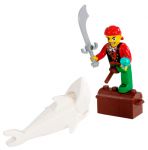 LEGO 4 Juniors 7082 Pirat mit Hai