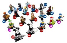LEGO Collectable Minifigures 66604 LEGO® Minifiguren Disney Serie 2 60er Box 71024