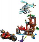 LEGO Ninjago 71857 Showdown am Baumhaus mit dem Ninja-Bike