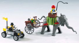 LEGO Adventurers 7414 Elefanten-Treck