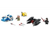 LEGO Star Wars 75196 A-Wing™ vs. TIE Silencer™ Microfighters