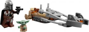 LEGO Star Wars 75436 Der Mandalorianer und Grogu auf ihrem Speeder Bike™