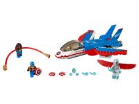 LEGO Super Heroes 76076 Captain America: Düsenjet