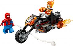 LEGO Super Heroes 76335 Spider-Man vs. Ghost Rider auf seinem Motorrad