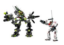 LEGO Exo-Force 7713 Bridge Walker gegen White Lightning