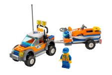 LEGO City 7737 Geländewagen der Küstenwache mit Wasserj