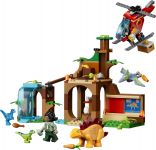 LEGO Jurassic World 77981 Rettungszentrum für Junge Velociraptoren, Stegosaurier und Pteranodon