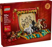 LEGO Seasonal 80119 Leinwand mit Galoppierenden Pferden LEGO_80119_Box1_v39.jpg