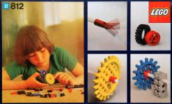 LEGO Universal Building Set 812 Gear Set