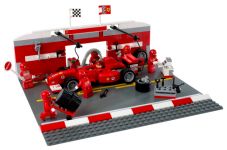 LEGO Racers 8375 Ferrari F1 Pit Set