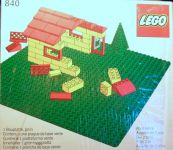 LEGO Basic 840 Baseplate, Green
