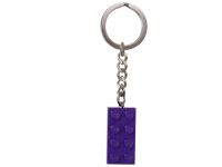LEGO Gear 853379 LEGO® Stein Schlüsselanhänger in Violett