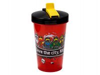 LEGO Gear 853901 NINJAGO® Becher mit Strohhalm