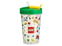 LEGO Gear 853908 LEGO® Becher mit Strohhalm