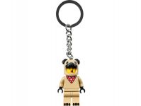 LEGO Gear 854158 Schlüsselanhänger mit Bulldoggen-Mann