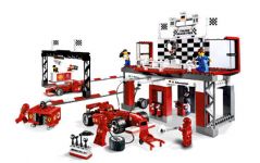 LEGO Racers 8672 Ferrari Zieleinfahrt