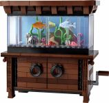 LEGO Bricklink 910015 Uhrwerk-Aquarium