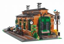 LEGO Bricklink 910033 Alter Lokschuppen