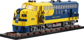 LEGO Bricklink 910066 Lokomotive aus Ziegelsteinen