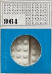 LEGO System 964 10 building plates 2 x 8, 4 x 8, 6 x 8