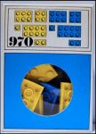 LEGO System 970 47 1/3 elements (plates)