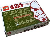 LEGO Star Wars COMCON010 Mini Republic Dropship Mini AT-TE Brickmaster Pack (SDCC 2009 exclusive)