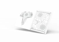 LEGO Buch 5011178 Botanicals Malbuch