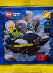 LEGO City L0002220 Police Officer with Snowmobile