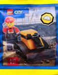 LEGO City L0002221 Construction Worker with Bulldozer