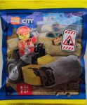 LEGO City L0002225 Construction Worker with Roller