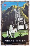 LEGO Gear LOTRPOSTER Minas Tirith Art Print