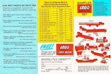 LEGO Samsonite SAMPLER Sampler Set Oxydol